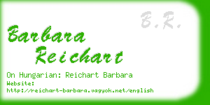 barbara reichart business card